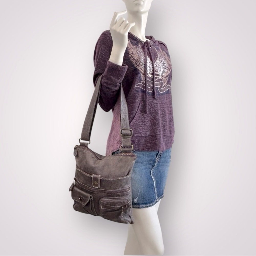 Vintage Roots Venetian Village Tribe Crossbody Bag
